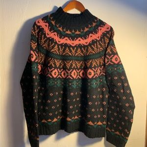 Warm Fair Isle Sweater